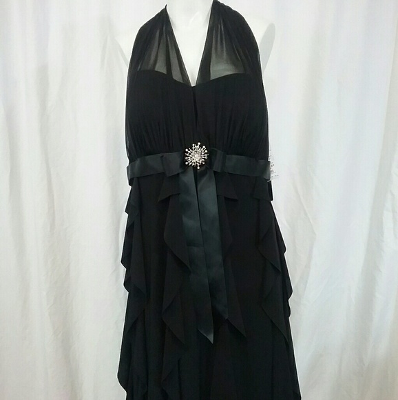 long black dress size 16
